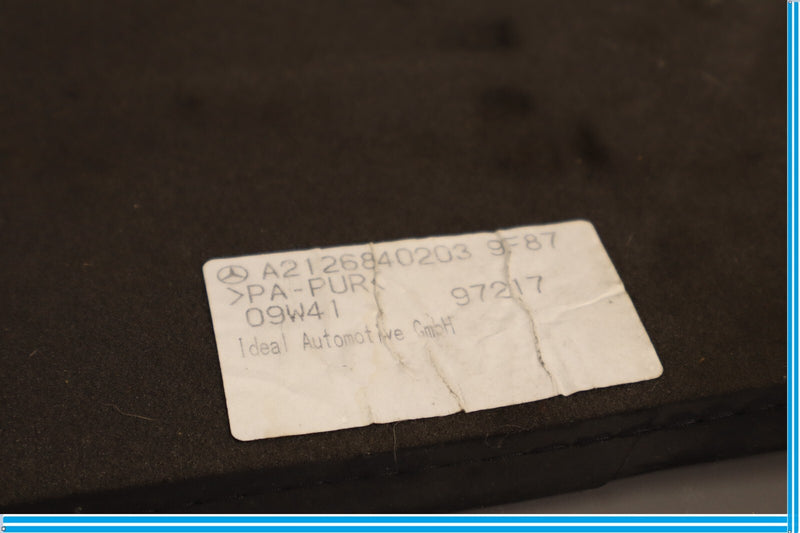 Load image into Gallery viewer, 10-16 Mercedes E350 E500 Rear Right & Left Floor Carpet Mat Rug Set Oem
