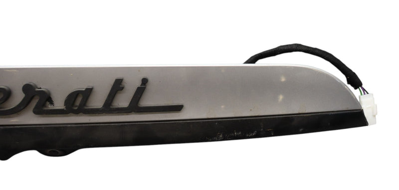 Load image into Gallery viewer, 14-17 Maserati Ghibli Rear Trunk Lid Molding Trim Panel W/ Parking Camera Oem