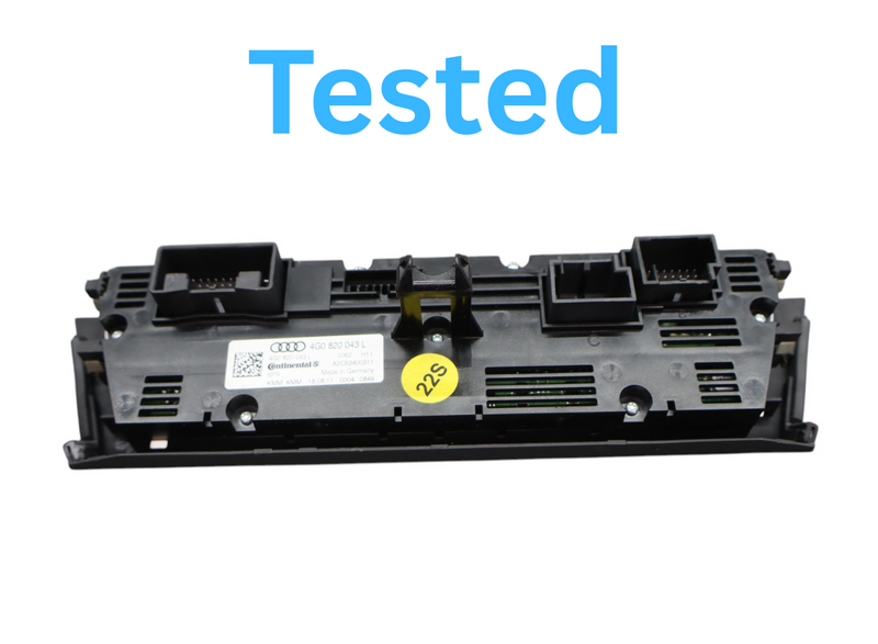 Load image into Gallery viewer, 12-18 Audi A7 Front Dash AC Heater Climate Temperature Control Switch Oem