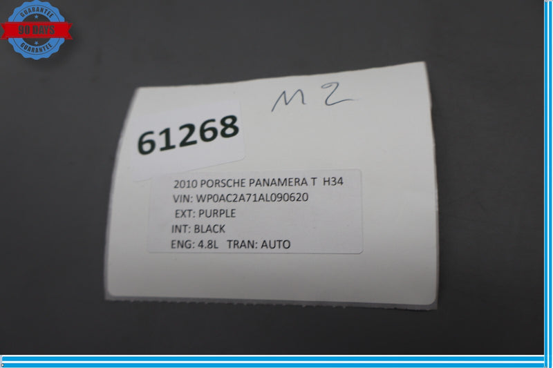 Load image into Gallery viewer, 10-16 Porsche Panamera S 970 Front Left Seat Belt Guide Cover Trim Panel Oem