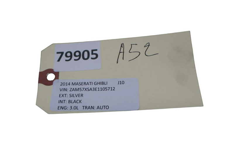 Load image into Gallery viewer, 14-17 Maserati Ghibli M157 Exterior Roof Shark Fin Radio Antenna Silver OEM