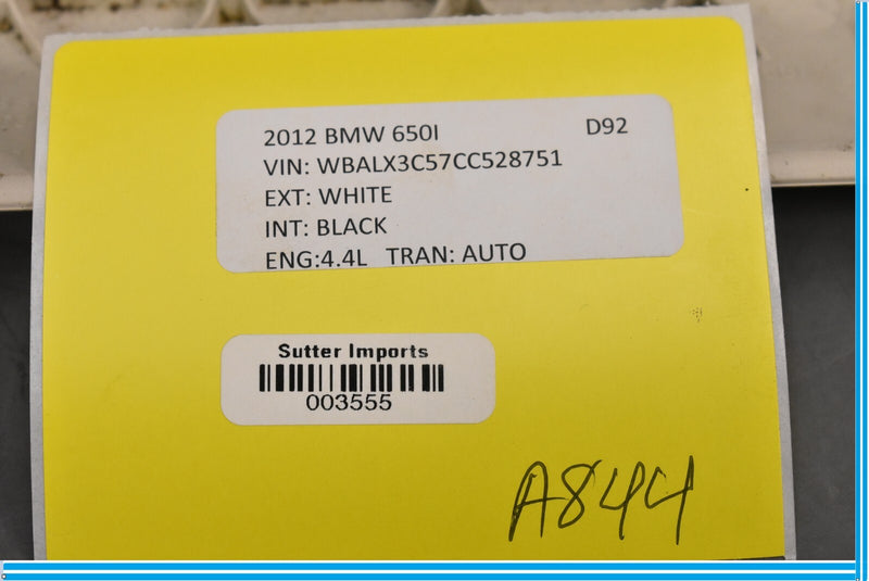 Load image into Gallery viewer, 12-18 BMW F12 F13 650i Front Right Passenger Side Lower Cover Trim Panel Oem