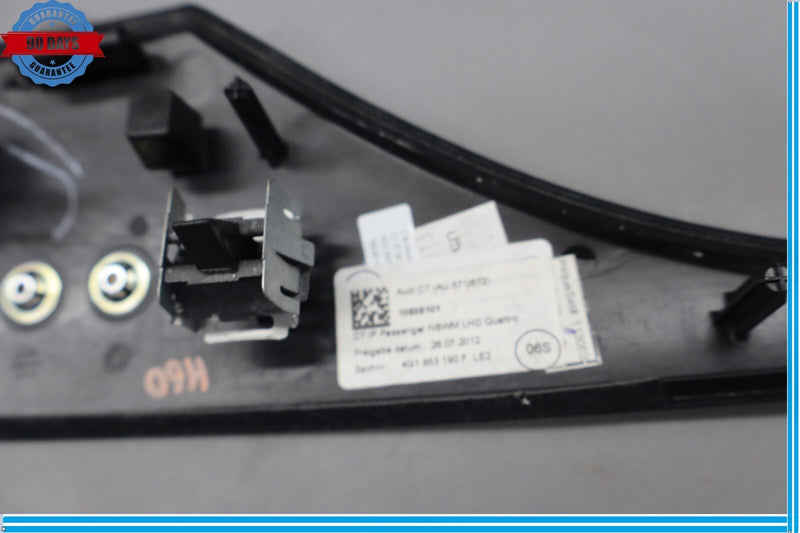 Load image into Gallery viewer, 12-15 Audi A6 Front Dash Right Side Molding Trim Wood Grain 4G1853190K Oem