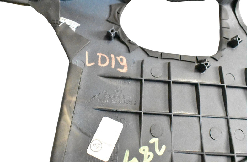 Load image into Gallery viewer, 03-11 Bentley Continental Front Left Driver Side Kick Panel Trim Cover Black OEM