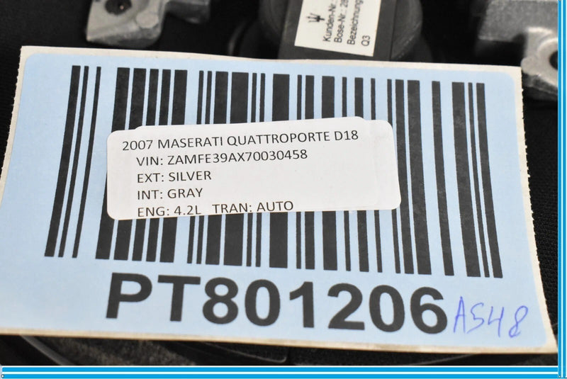 Load image into Gallery viewer, 03-19 Maserati Quattroporte Rear Deck Subwoofer Sub Woofer Sound Speaker OEM