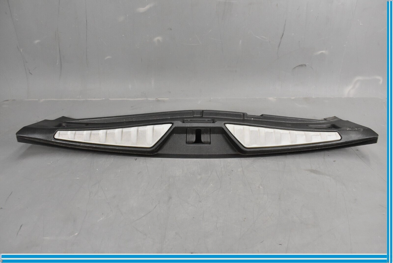 Load image into Gallery viewer, 14-20 Maserati Quattroporte Rear Trunk Sill Scuff Plate Black 670013681 Oem