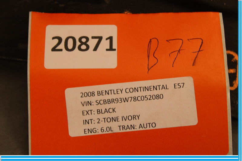 Load image into Gallery viewer, 06-12 Bentley Continental Rear Right Side Mud Guard Flap Splash Shield Oem