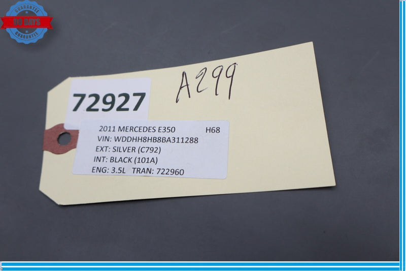 Load image into Gallery viewer, 10-13 Mercedes E350 E550 Rear Right Passenger Door Window Regulator Motor Oem