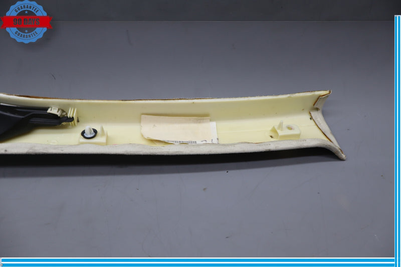Load image into Gallery viewer, 10-19 Jaguar XJL XJ X351 Front Right Side A Pillar Trim Panel Suede Beige Oem