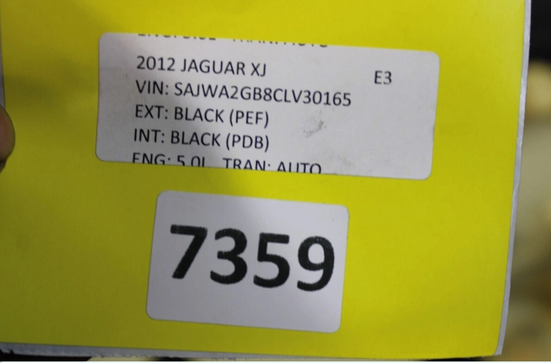 Load image into Gallery viewer, 10-15 Jaguar XJ X351 Rear Left & Right Side Seat Bottom Cushion Black Oem