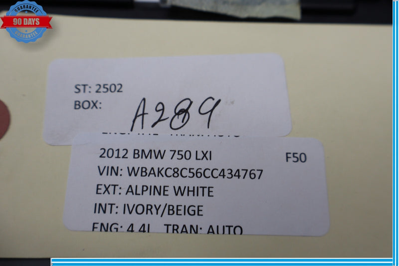 Load image into Gallery viewer, 09-15 BMW 750Li 750Li xDrive Front Left Door Sill Scuff Plate Trim Panel Oem