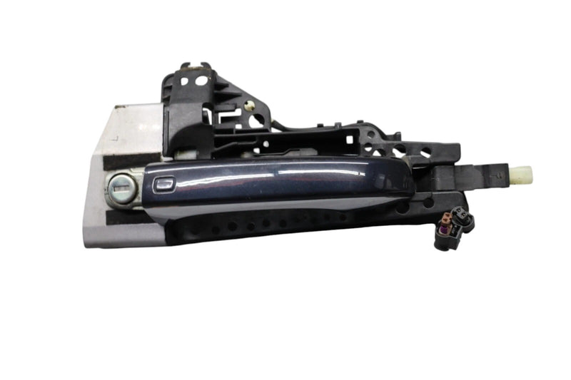 Load image into Gallery viewer, 11-18 Audi A7 Quattro Front Left Side Exterior Door Handle Blue 4H1837885 Oem