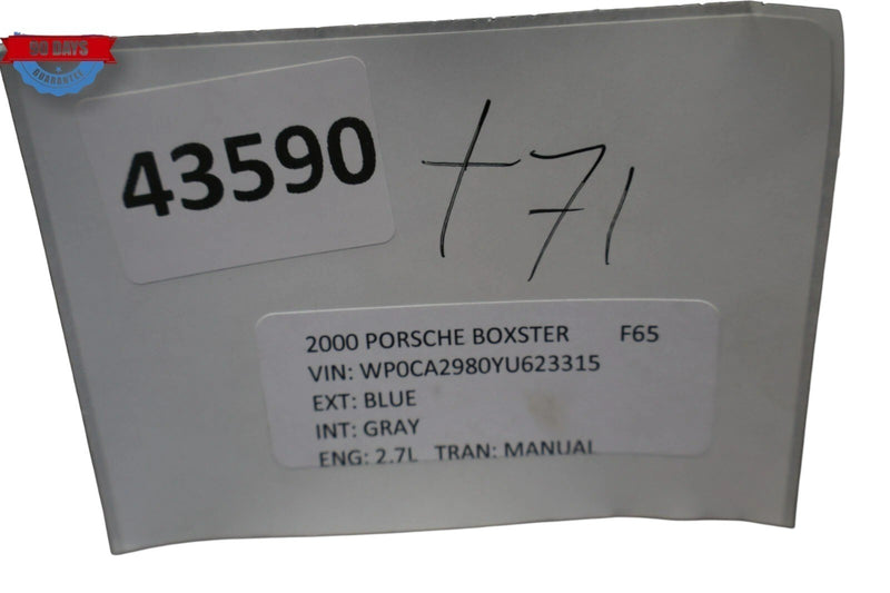 Load image into Gallery viewer, 97-04 Porsche Boxster 986 Front Left/Right Upper Seat Cushion Portion Cover Oem