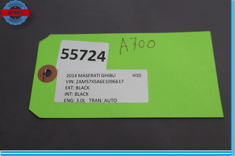 Load image into Gallery viewer, 14-17 Maserati Ghibli Front Right Passenger Side Interior Door Handle Trim Oem