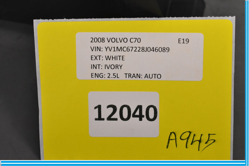 Load image into Gallery viewer, 06-13 Volvo C70 Turbo Dash Dashboard Glovebox Glove Box Insert Cubby Trim Oem