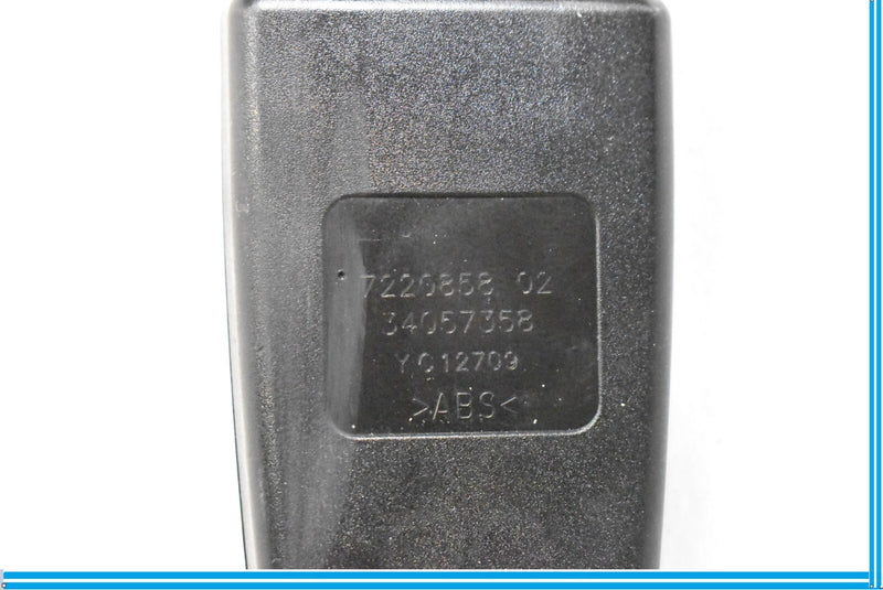 Load image into Gallery viewer, 09-15 BMW 750i 750Li F01 F02 Rear Right Seat Belt Buckle Black 72117220858 Oem