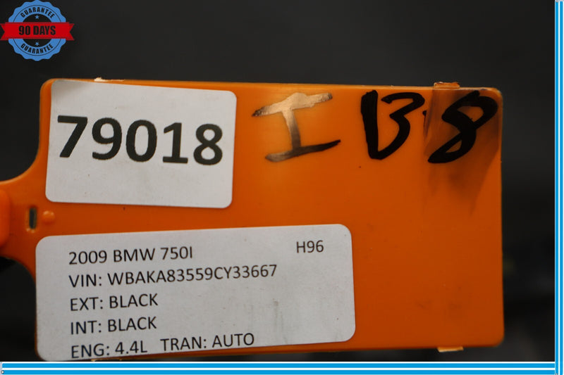 Load image into Gallery viewer, 09-12 BMW 750i Rear Bumper Support Reinforcement Impact Bar Rebar Oem