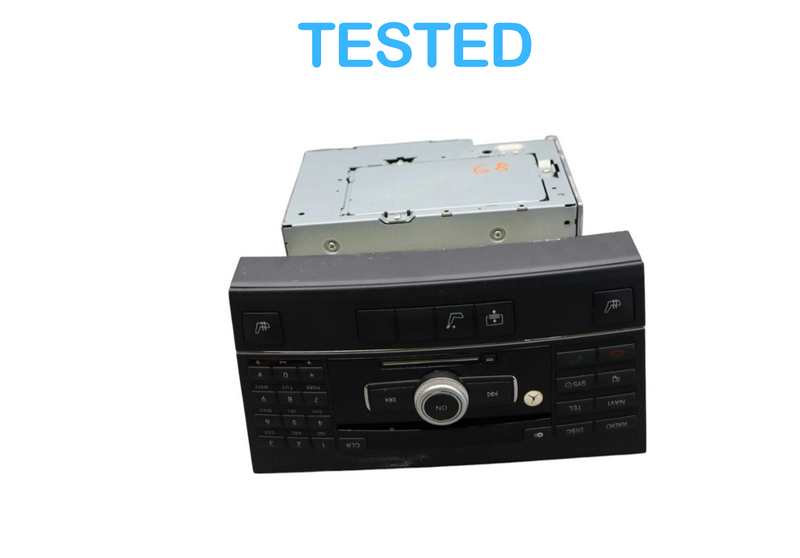 Load image into Gallery viewer, 10-11 Mercedes E350 E550 Command Head Unit CD Changer Radio 2129069000 Oem