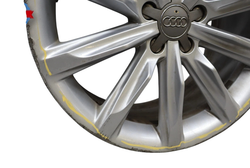 Load image into Gallery viewer, 12-15 Audi A7 Quatro 19H2x8.5J ET32 10 Spoke Alloy Wheel Rim 4G8601025B Oem