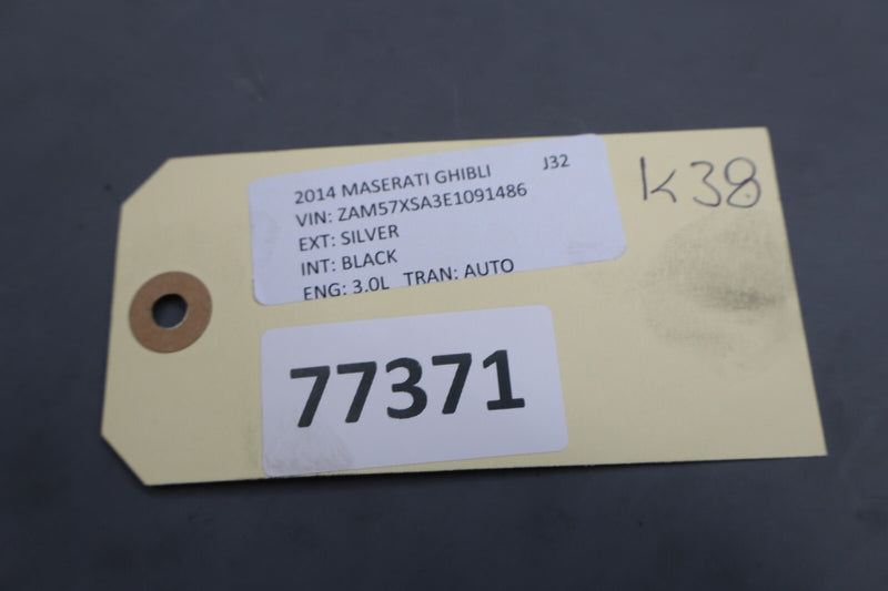 Load image into Gallery viewer, 14-20 Maserati Ghibli M157 Right Side Cowl Panel Side Inspection Cover Trim Oem