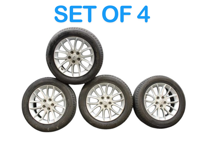 Load image into Gallery viewer, 2009 Hyundai Genesis 4.6L Wheel Tire Rim Assembly Set Of 4 529103M050 Oem