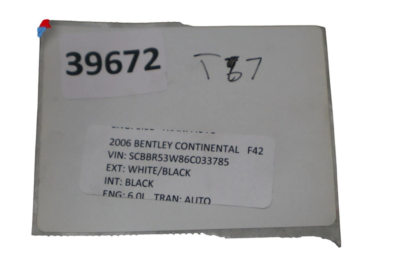 Load image into Gallery viewer, 06-12 Bentley Continental Flying Spur Trunk Deck Shelf Package Trim Cover Oem