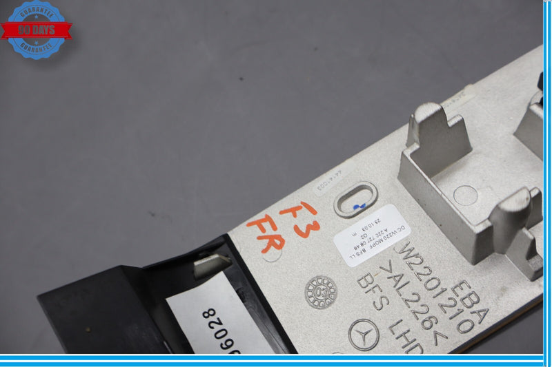Load image into Gallery viewer, 03-06 Mercedes S600 W220 Front Right Passenger Window Control Switch Trim Oem