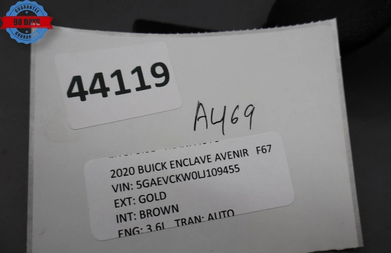 Load image into Gallery viewer, 18-21 Buick Enclave Avenir Rear Right 2nd Row Seat Belt Retractor 84676036 OEM