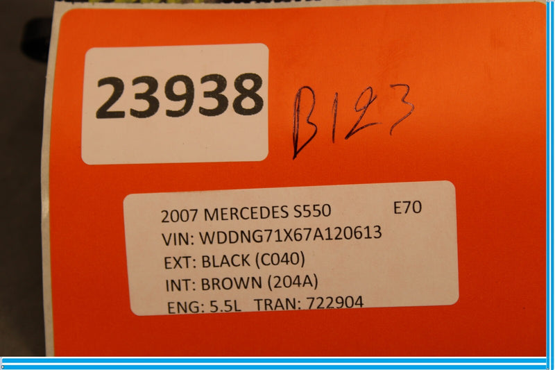 Load image into Gallery viewer, 07-13 Mercedes W221 S600 S550 S450 Rear Left Driver Window Control Switch Oem