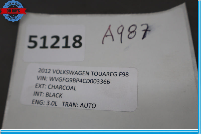 Load image into Gallery viewer, 11-17 Volkswagen Touareg Rear Left Driver Door Panel Grab Handle Trim Cover Oem
