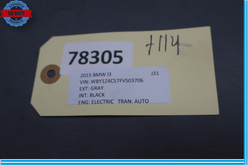 Load image into Gallery viewer, 14-21 BMW i3 I01 Rear Left Driver Side Side Lateral Trim Cover Panel 7362577 Oem