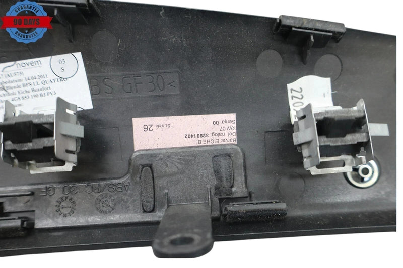 Load image into Gallery viewer, 12-15 Audi A7 Quattro Right Passenger Side Dash Panel Trim Wood 4G8853190 Oem