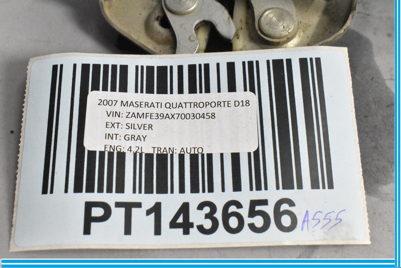 Load image into Gallery viewer, 03-12 Maserati Quattroporte Front Hood Lock Latch Assembly Oem