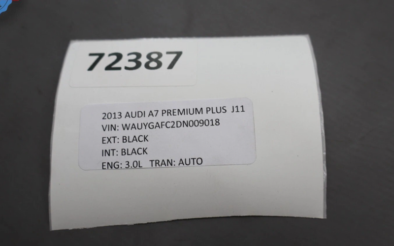 Load image into Gallery viewer, 12-18 Audi A7 Quattro S7 Sun Roof Moonroof Window Glass Panel 4G8877071 Oem