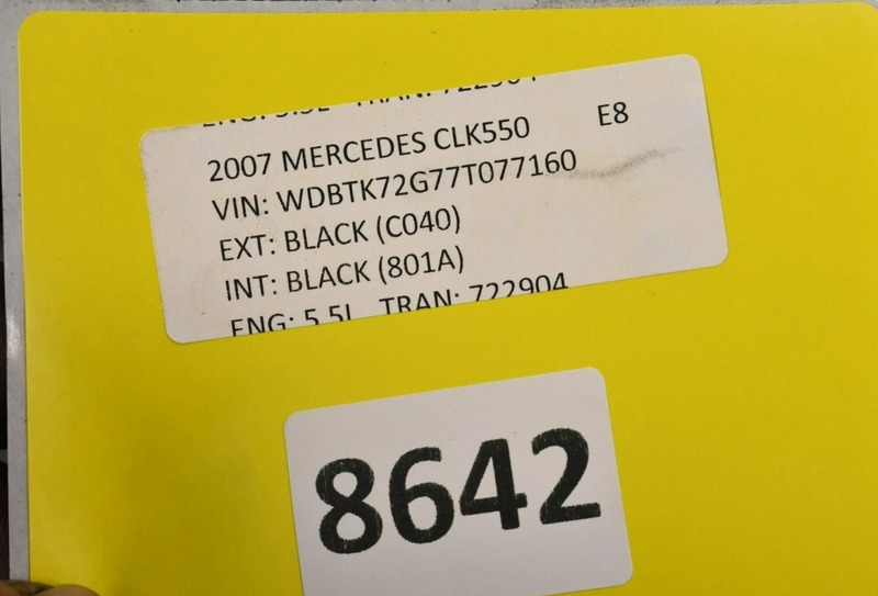 Load image into Gallery viewer, 03-09 Mercedes CLK550 Front Left Side Headlight Impact Sensor Bracket Oem