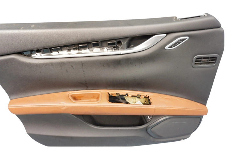 Load image into Gallery viewer, 14-22 Maserati Ghibli M157 Front Left Driver Side Interior Door Cover Panel OEM