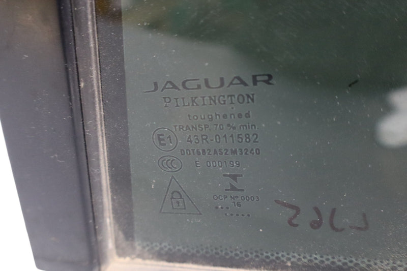 Load image into Gallery viewer, 17-20 Jaguar XE X260 Rear Left Side Quarter Door Window Glass GX7325829A Oem