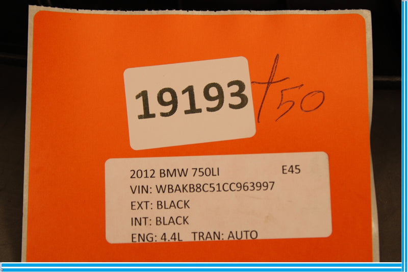 Load image into Gallery viewer, 09-15 BMW 750Li 750i F01 Rear Left Lower Quarter C Pillar Trim Cover Panel Oem