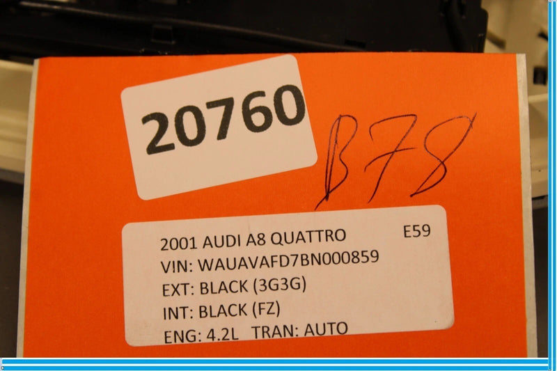 Load image into Gallery viewer, 11-18 Audi A8 Quattro Front Dome Reading Light W/ Sunroof Switch 4H0959719 Oem