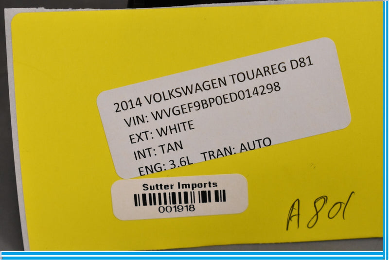 Load image into Gallery viewer, 11-18 Volkswagen VW Touareg Front Right Passenger Side Power Seat Switches Oem