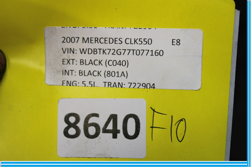 Load image into Gallery viewer, 03-09 Mercedes CLK550 W209 Front Right Passenger Fender Liner Splash Shield Oem
