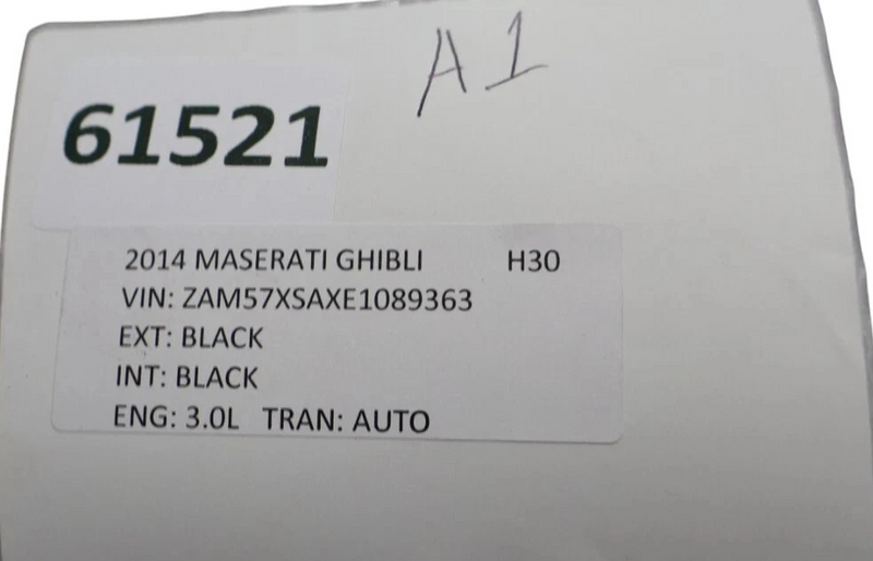 Load image into Gallery viewer, 14-21 Maserati Ghibli M157 Front Right Side Exterior Door Handle 670005438 Oem
