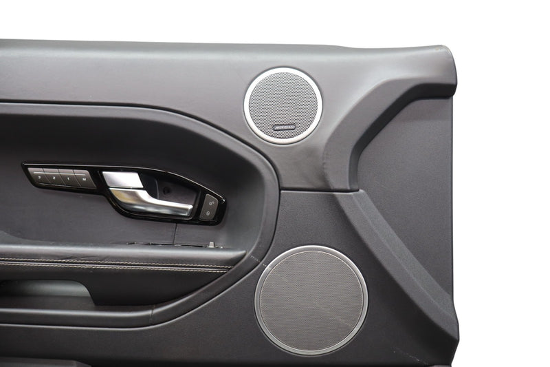 Load image into Gallery viewer, 12-19 Range Rover Evoque L538 Front Left Door Trim Panel Assembly Black Oem
