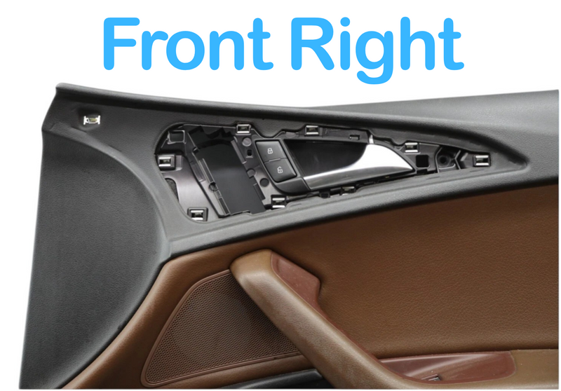 Load image into Gallery viewer, 12-18 Audi A6 Quattro Front Right Passenger Side Interior Door Panel Trim Oem