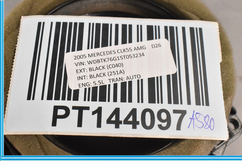 Load image into Gallery viewer, 03-09 Mercedes W209 CLK55 AMG Front Left or Right Door Speaker 203820510 Oem