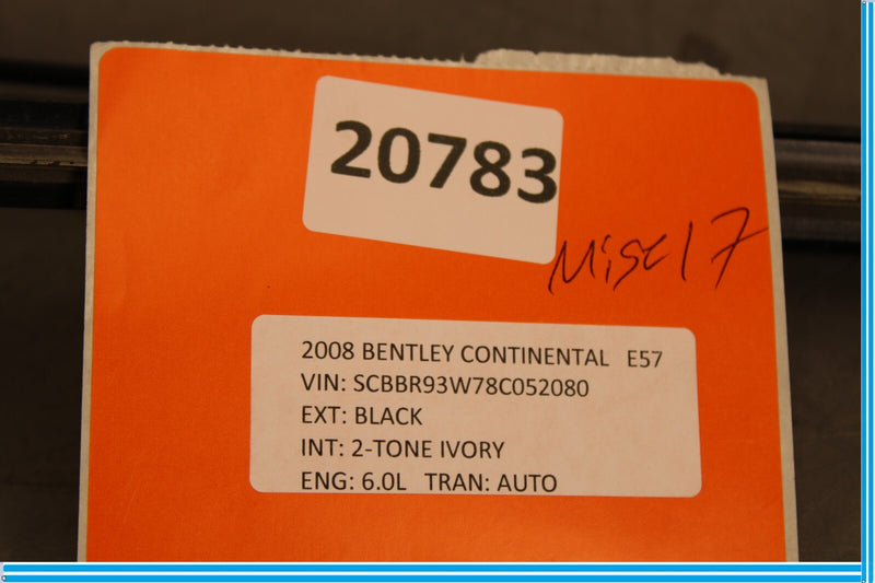 Load image into Gallery viewer, 03-12 Bentley Continental Left Windshield Washer Wiper Arm Blade Oem