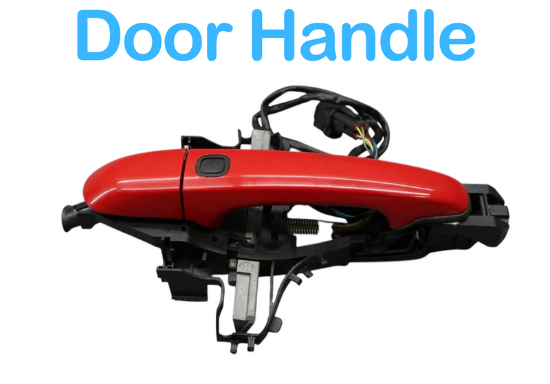 Load image into Gallery viewer, 07-15 Jaguar XK XKR X150 Right Passenger Side Exterior Door Handle Red Oem