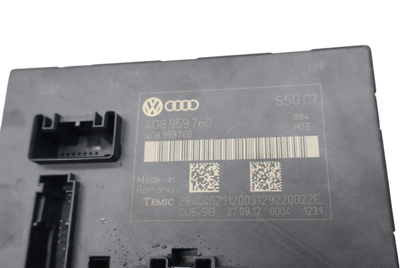 Load image into Gallery viewer, 12-18 Audi A6 A6 Quattro Front Left Side Seat Control Module Unit 4G8959760 Oem