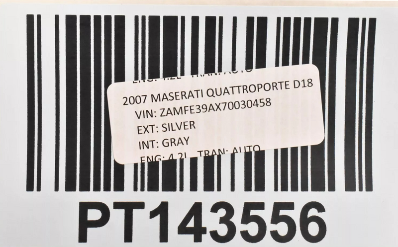 Load image into Gallery viewer, 03-13 Maserati Quattroporte M139 Front Right Interior Door Trim Cover Panel Oem