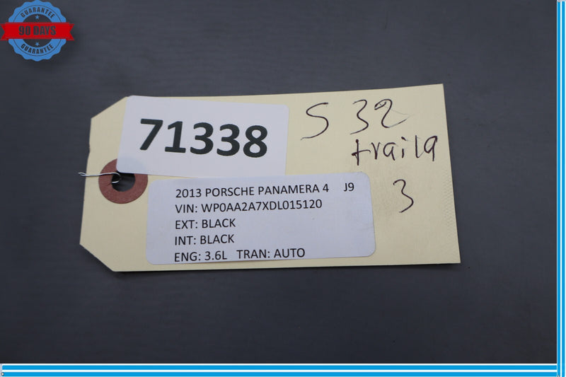 Load image into Gallery viewer, 10-16 Porsche Panamera 970 Rear Left Driver Side Interior Door Panel Cover Oem